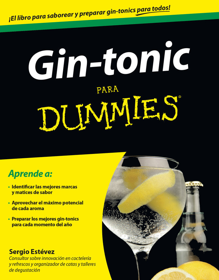 Gin-tonic para Dummies, de Estévez Jiménez | portada del libro