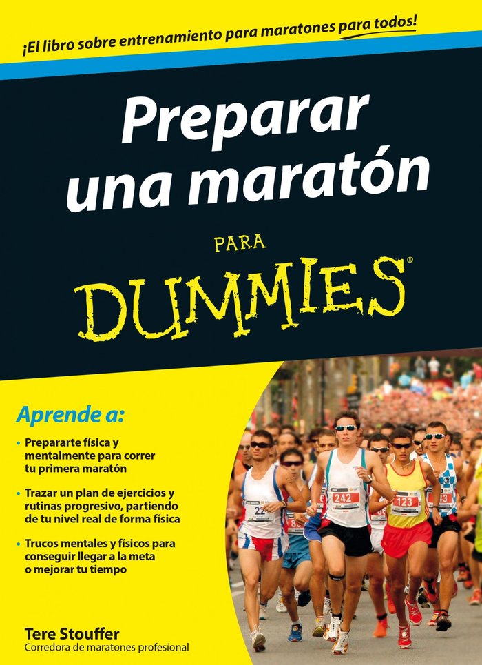 Preparar una maratón para Dummies, de Stouffer, Tere | portada del libro