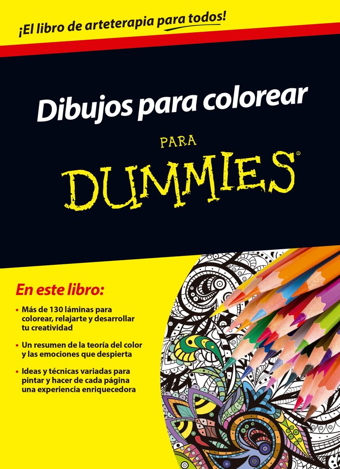 Dibujos para colorear para Dummies, de AA. VV. | portada del libro