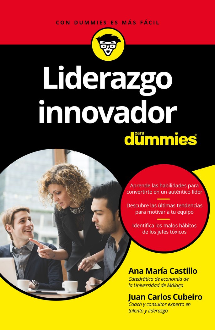 Liderazgo innovador para Dummies, de Castillo Clavero | portada del libro