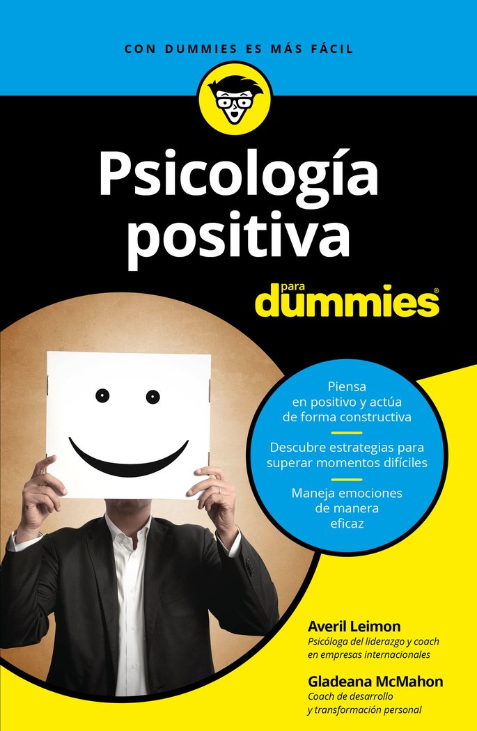 Psicología positiva para Dummies, de Leimon | portada del libro