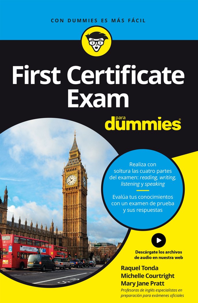 First Certificate Exam para Dummies, de Pratt, Mary Jane | portada del libro