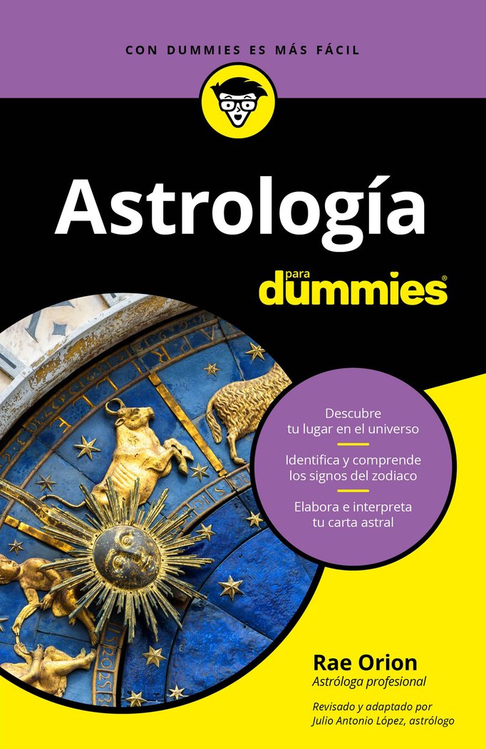 Astrología para Dummies, de Orion, Rae | portada del libro
