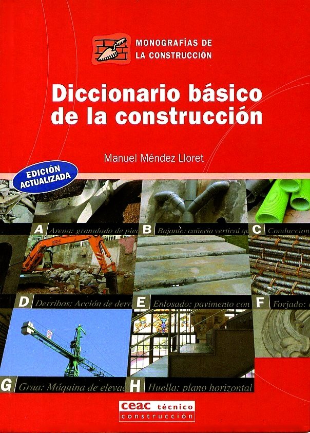 Diccionario básico de la construcción, de Méndez Lloret | portada del libro