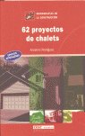 62 proyectos de chalets, de RODRIGUEZ | portada del libro