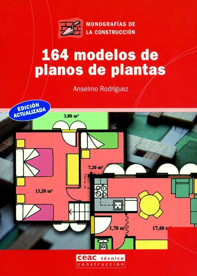 164 modelos de planos de plantas, de Rodríguez | portada del libro