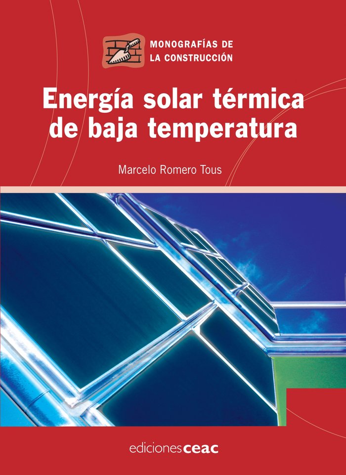 Energía solar térmica de baja temperatura, de Romero Tous | portada del libro