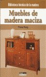 Muebles de madera maciza, de KARG | portada del libro