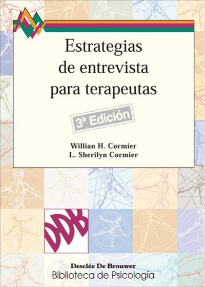 Estrategias de entrevista para terapeutas, de Cormier, William H. | portada del libro