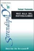 Mas allá del individualismo, de RAFAEL REDONDO | portada del libro