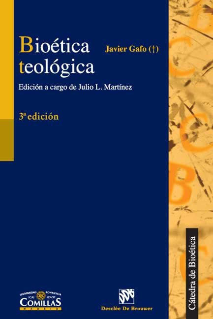 Bioética teológica, de Gafo Fernández | portada del libro
