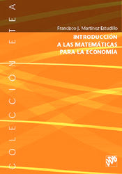 Introducción a las matemáticas para la economía, de Martínez Astudillo, Francisco José | portada del libro