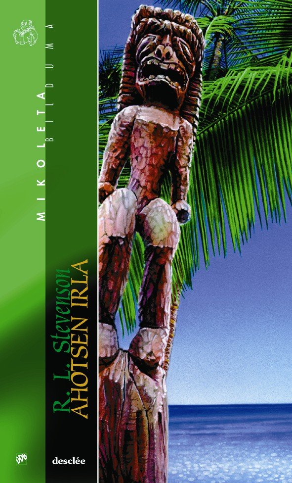Ahotsen irla, de Stevenson, Robert Louis | portada del libro