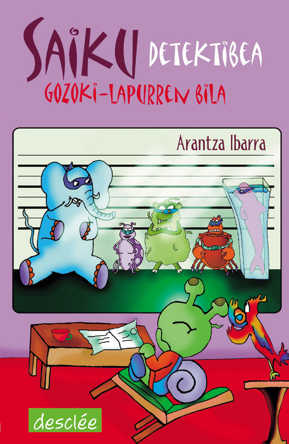 Saiku detektibea gozoki-lapurren bila, de Ibarra Basañez | portada del libro
