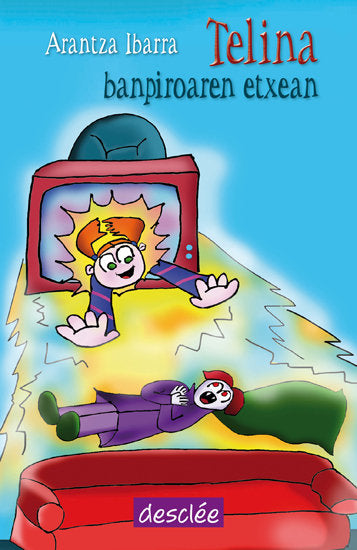 Telina banpiroaren etxean, de Ibarra Basañez, Arantza | portada del libro