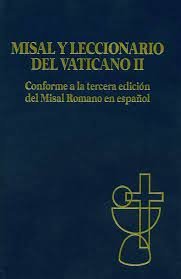 MISAL Y LECCIONARIO DEL VATIVANO II | portada del libro
