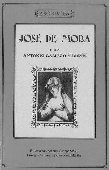 José de Mora, de GALLEGO BURIN | portada del libro