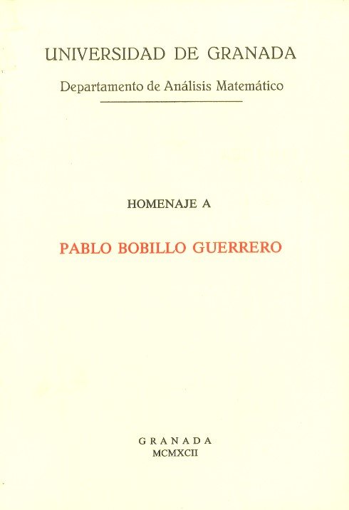 Homenaje a Pablo Bobillo Guerrero, de SIN AUTOR | portada del libro