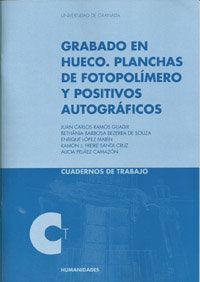 Grabado en Hueco, de Ramos Guadix | portada del libro