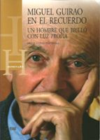 Miguel Guiraó en el recuerdo, de Miguel Guirao Piñeyro | portada del libro