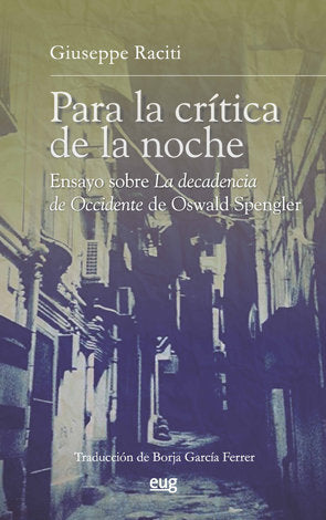 Para la crítica de la noche, de Raciti, Giuseppe | portada del libro