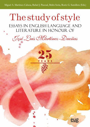 THE STUDY OF STYLE, de MARTINEZ DUEÑAS,JOSE LUIS | portada del libro