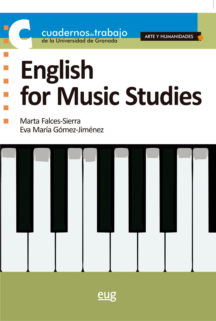 English for music studies, de Falces-Sierra, Marta | portada del libro