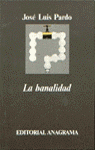 La banalidad, de Pardo | portada del libro