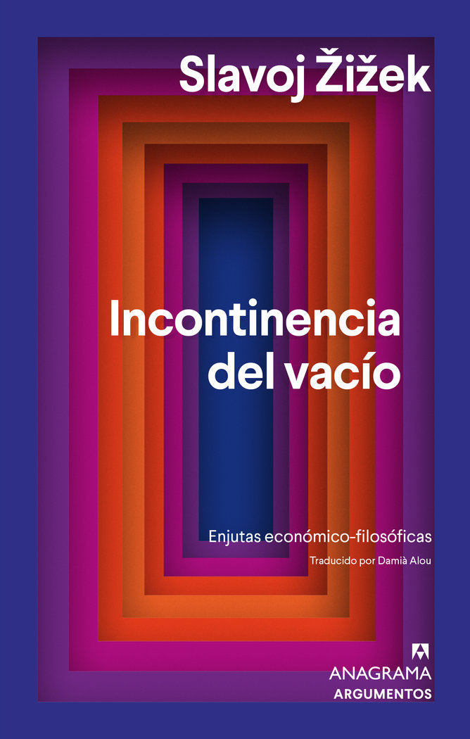 INCONTINENCIA DEL VACIO, de SLAVOJ ZIZEK | portada del libro