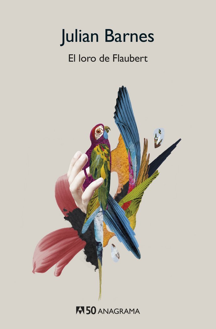 El loro de Flaubert, de Barnes | portada del libro