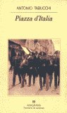 Piazza d'Italia, de Tabucchi, Antonio | portada del libro