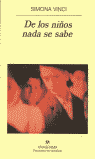 De los niños nada se sabe, de Vinci | portada del libro