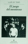 El juego del mentiroso, de Todó | portada del libro