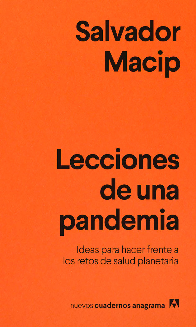 Lecciones de una pandemia, de Macip, Salvador | portada del libro
