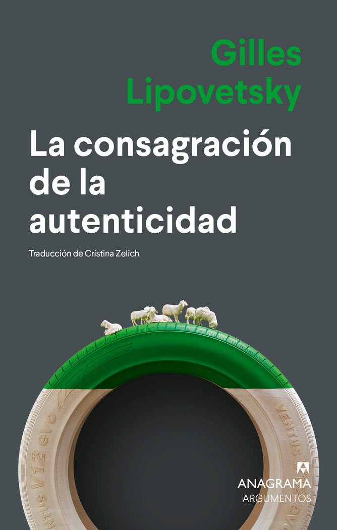 La consagración de la autenticidad, de Lipovetsky, Gilles | portada del libro