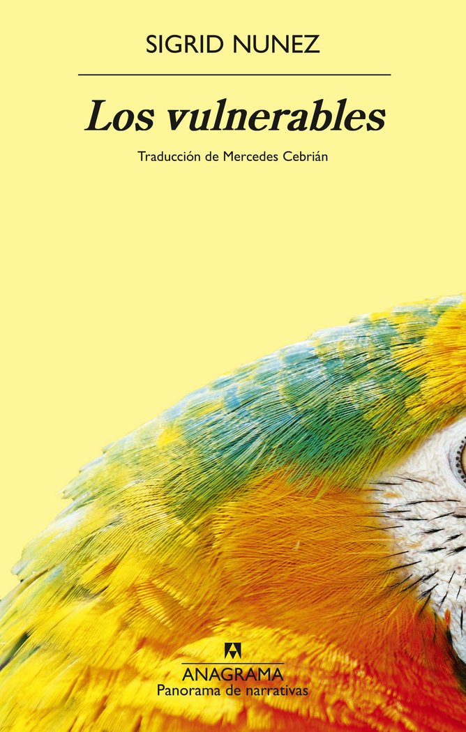 LOS VULNERABLES, de NUNEZ, SIGRID | portada del libro