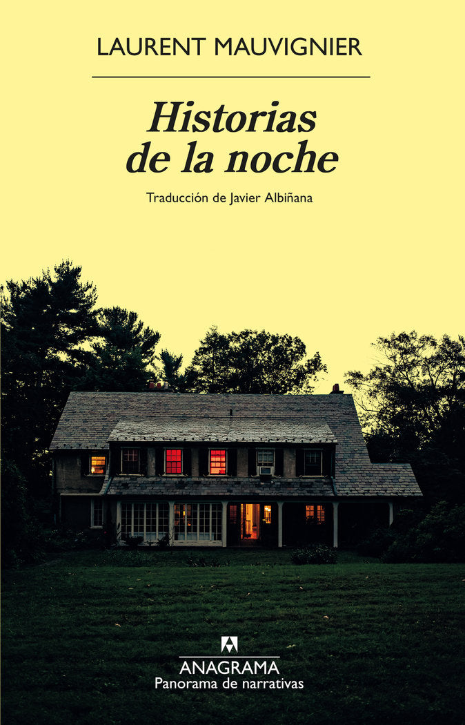 HISTORIAS DE LA NOCHE, de MAUVIGNIER | portada del libro