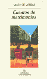 Cuentos de matrimonios, de Verdú, Vicente | portada del libro