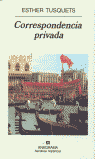Correspondencia privada, de Tusquets | portada del libro