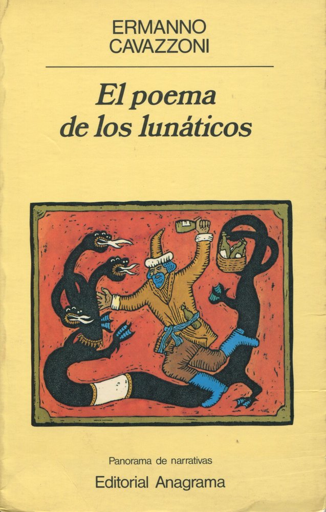 El poema de los lunáticos, de Cavazzoni | portada del libro
