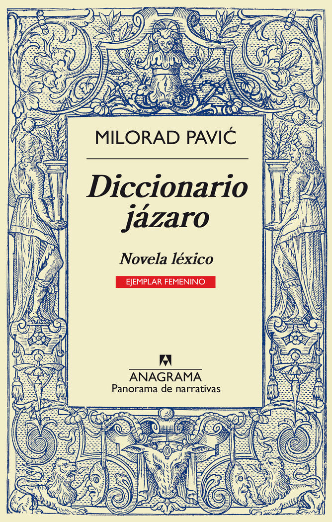 DICCIONARIO JÁZARO (EJEMPLAR FEMENINO), de Pavic | portada del libro
