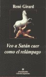 Veo a Satán caer como el relámpago, de Girard | portada del libro