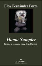 HOMO SAMPLER, de Eloy Fernández Porta | portada del libro