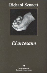 El artesano, de Sennett | portada del libro