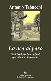 La oca al paso, de Tabucchi, Antonio | portada del libro