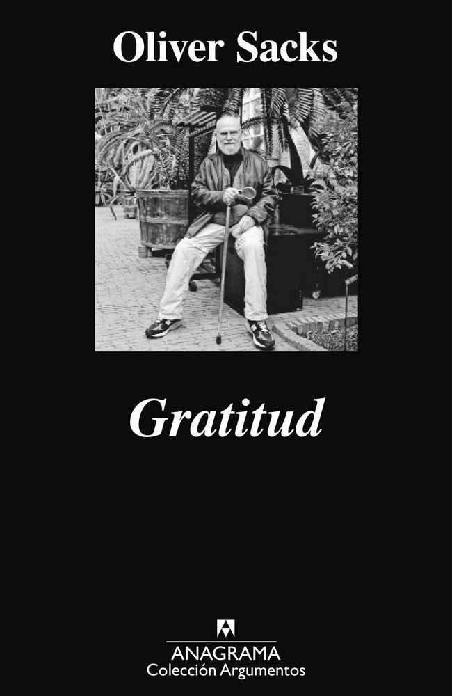 GRATITUD *, de Sacks | portada del libro