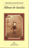 Álbum de familia, de Dorrestein, Renate | portada del libro