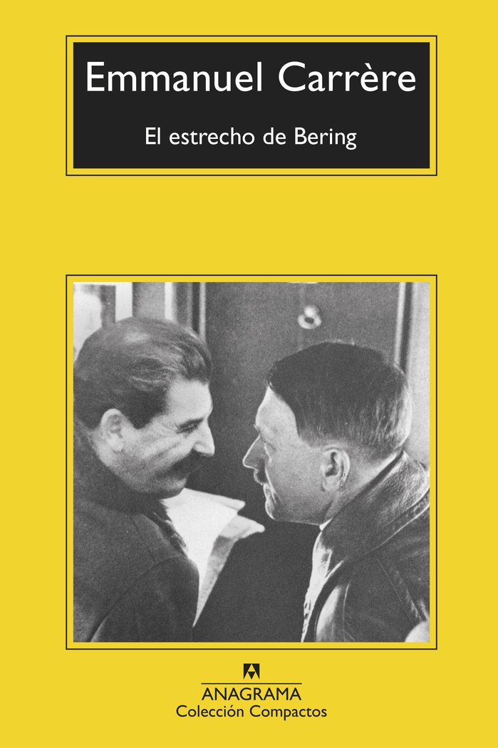EL ESTRECHO DE BERING, de EMMANUEL CARRERE | portada del libro