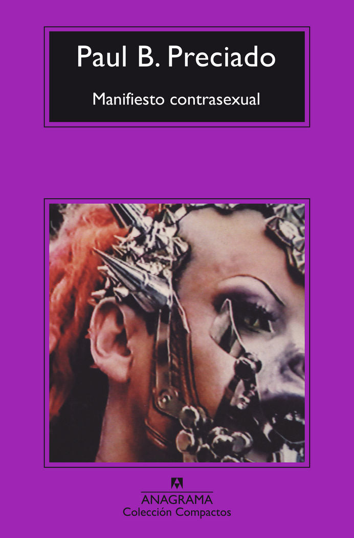 Manifiesto contrasexual, de Preciado | portada del libro