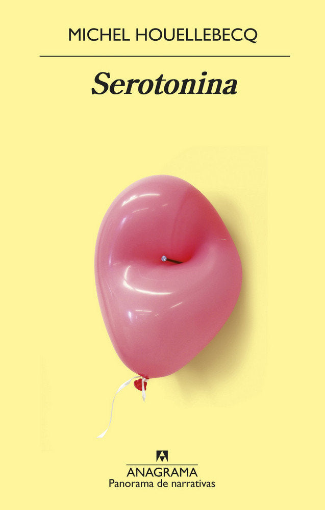Serotonina, de Houellebecq | portada del libro